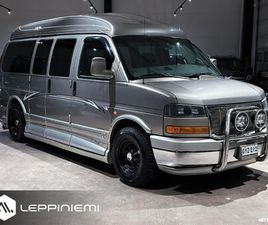 GMC SAVANA 5.3 V8 KEVYT-K-A / PUHDAS CARFAX / MITTARILUKEMA KILOMETREINÄ!!