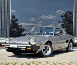 FIAT X 1/9 X1/9 1500 - VOITURE CH - EXCELLENT ÉTAT - RESTAURÉE - SERVICE DU JOUR - EXP. VÉTÉRAN 07.2025.