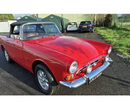 SUNBEAM TIGER 1965 SUNBEAM TIGER ROUGE MANUEL, 4 VITESSES CONDUITE À DR...