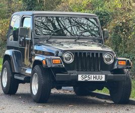 2001 JEEP WRANGLER 4.0 SAHARA HARD