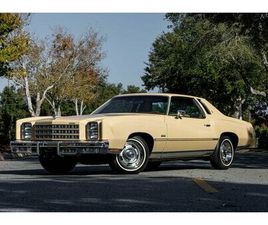 CHEVROLET MONTE CARLO 1977 CHEVROLET MONTE CARLO