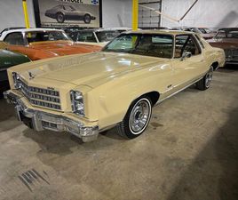 CHEVROLET MONTE CARLO 1977 CHEVROLET MONTE CARLO