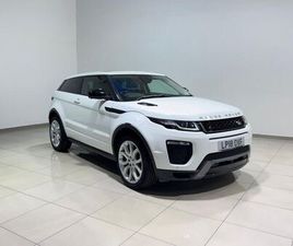LAND ROVER RANGE ROVER EVOQUE COUPE TD4 2018 LAND ROVER RANGE ROVER EVOQUE 2.0TD4 HSE DYNAMIC LUX (START/STOP) COUPE 3D AUTO