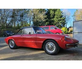 1969 ALFA ROMEO 1750 ROUGE MANUEL, 5 VITESSES CONDUITE À...