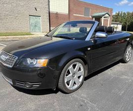 AUDI A4 CABRIO S4 2005 AUDI S4 CABRIOLET 6MT