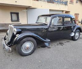 CITROEN TRACTION 15 6 CITROEN TRACTION 15/6 D - 1953