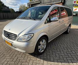 MERCEDES VIANO MERCEDES-BENZ VIANO 3.0 CDI V6! DUB-CAB 2X SCHUIF 1E EIGENAAR NL-BUS YOUNGTIMER!