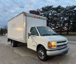CHEVROLET EXPRESS CUTAWAY (14K ORIGINAL MILES) 2002 CHEVROLET EXPRESS 3500 CUTAWAY BOX TRUCK