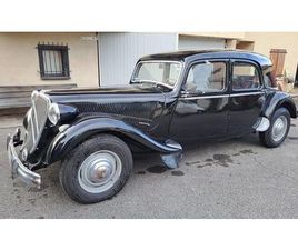 1953 CITROEN TRACTION AVANT NOIR MANUEL, 3 VITESSES CONDU...