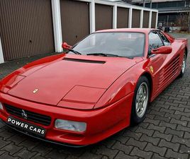 FERRARI TESTAROSSA 1. HAND*LEDER*KLIMA*HISTORIE*512