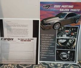 2002 MUSTANG GT SALEEN TRIBUTE BUILD