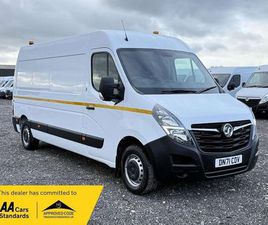 VAUXHALL MOVANO 3500 BITURBO EDITION PANEL VAN DIESEL MANUAL FWD L3 H2 EURO 6