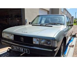 1976 PEUGEOT 604 VERT MANUEL, 4 VITESSES CONDUITE À GAUCH...