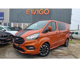 CUSTOM 2.0 ECOBLUE 170CH L1H1 SPORT BVA - CAMERA ANDROID AUTO CARPLAY BARRE DE TOIT