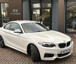 2020 BMW 2 SERIES 1.5 218I M SPORT (134BHP) COUPE 2D AUTO