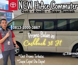 TOYOTA COMMUTER 2025 TOYOTA HIACE 3,0 COMMUTER VAN