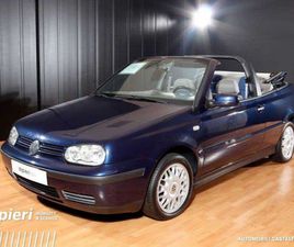 GOLF 4ª SERIE GOLF CABRIOLET 1.6 101 CAT TRENDLINE GENERATION - OK NEOP