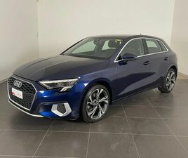 AUDI A3 SPORTBACK 30 TFSI BUSINESS ADVANCED DEL 2020 USATA A MARTINA FRANCA