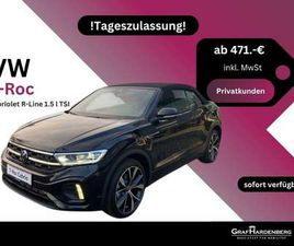 VOLKSWAGEN T-ROC CABRIOLET CABRIOLET R-LINE 1.5 L TSI *TAGESZULASSUNG - SOFOR