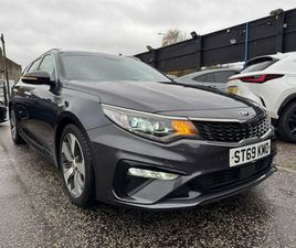 KIA OPTIMA SW GT 2019 KIA OPTIMA 2.0 T-GDI GT SPORTSWAGON AUTO EURO 6 5DR ESTATE PETROL AUTOMATIC