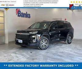 CERTIFIED 2024 CHEVROLET TRAVERSE LT