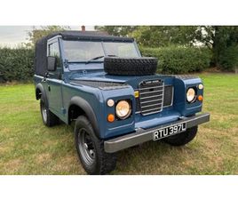 1973 LAND ROVER SERIES 3 BLEU MANUEL, 4 VITESSES CONDUITE...