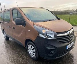 2018 VAUXHALL VIVARO 1.6CDTI 2900 L1H1 (120PS)(EU6C) (START/STOP) 9 SEATS COMBI