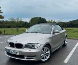BMW SERIE 1 CABRIO 123 BMW 1ER CABRIO 123D TÜV 8-FACH BEREIFT