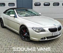 BMW 6 SERIE 650 CI 6-SERIE 650I CABRIO 4.8 V8 367PK YOUNGTIM — BMW — MARKTPLAATS