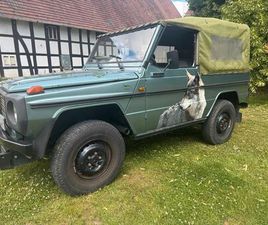 MERCEDES CLASSE G CABRIO G 240 MERCEDES G240 CABRIO G-KLASSE OLDTIMER WOLF G-WAGON