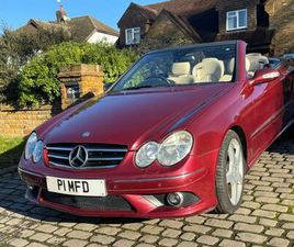 MERCEDES CLK CABRIOLET CLK 280 3.0 CLK280 SPORT CABRIOLET 7G-TRONIC 2DR