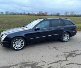 MERCEDES CLASSE E BREAK E 320 MERCEDES-BENZ E 320 CDI T AVANTGARDE / 8 FACH BEREIFT TÜV 9/27