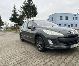 PEUGEOT 308 SW 1.6 HDI PANORAMA, NAVI, MANUAL, 7 OS. SLUBICE • OLX.PL