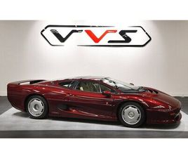 1992 JAGUAR XJ220 ROUGE MANUEL CONDUITE À DROITE IN ROYAU...
