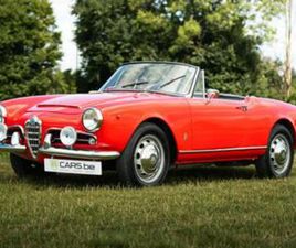 ② ALFA ROMEO GIULIA SPIDER VELOCE SPECIFICATIONS FULLY RESTORE — OLDTIMERS & ANCÊTRES — 2EMEMAIN
