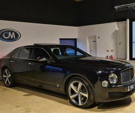BENTLEY MULSANNE 6.75 V8 SPEED SALOON 4DR PETROL AUTO EURO 6 (530 BHP)