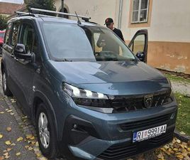 PEUGEOT RIFTER PEUGEOT RIFTER 1,5 HDI, 2024 GOD.