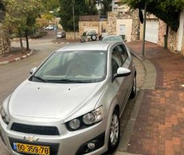 CHEVROLET SONIC LT אוט׳ האצ'בק 5 דל 1.6 (116 כ״ס)