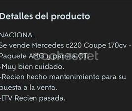 MERCEDES CLASE C MERCEDES-BENZ CLASE C