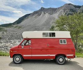 1974 GMC VANDURA GLASCON HIGH-TOP CAMPER – ~49,000 MILES – VINTAGE CON
