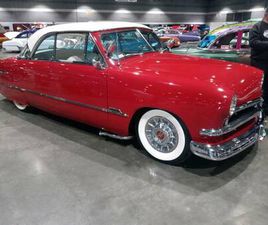 FORD HOT ROD 1951 FORD VICTORIA CUSTOM SHOEBOX HOT RODS STREET ROD RED WHITE