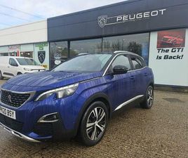 PEUGEOT 3008 1.2 PURETECH GT LINE EURO 6 (S/S) 5DR