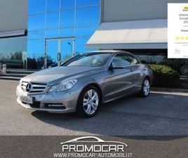 MERCEDES CLASSE E CABRIO E 250 CLASSE E CBR (A207) E 250 CDI CABRIO BLUEEFFICIENCY