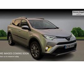 TOYOTA RAV4 TOYOTA RAV4 EXCEL SUV'S 2.5 VVT-H EXCEL CVT 4WD EURO 6 (START/STOP) 5DR (SAFETY SENSE)