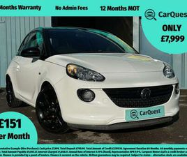 2018 VAUXHALL ADAM 1.2I ENERGISED 3DR HATCHBACK PETROL MANUAL