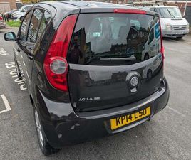 VAUXHALL AGILA 1.2 VVT ECOFLEX SE EURO 5 5DR