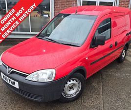 VAUXHALL COMBO 1.3 CDTI 1700 16V PANEL VAN 3DR DIESEL MANUAL (134 G/KM, 69 BHP)