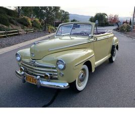 FORD SUPER DE LUXE FORD SUPER DELUXE CONVERTIBLE