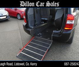 KIA SEDONA 2.2 CRDI 4 SEATS 5DR WHEEL CHAIR VEHICLE