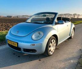 VOLKSWAGEN NEW BEETLE CABRIOLET VOLKSWAGEN BEETLE CABRIO HIGHLINE 1.6 102PK, EERSTE EIGENAAR — VOLKSWAGEN — MARKTPLAATS